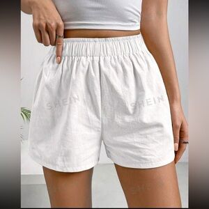 SHEIN elastic waist shorts size medium